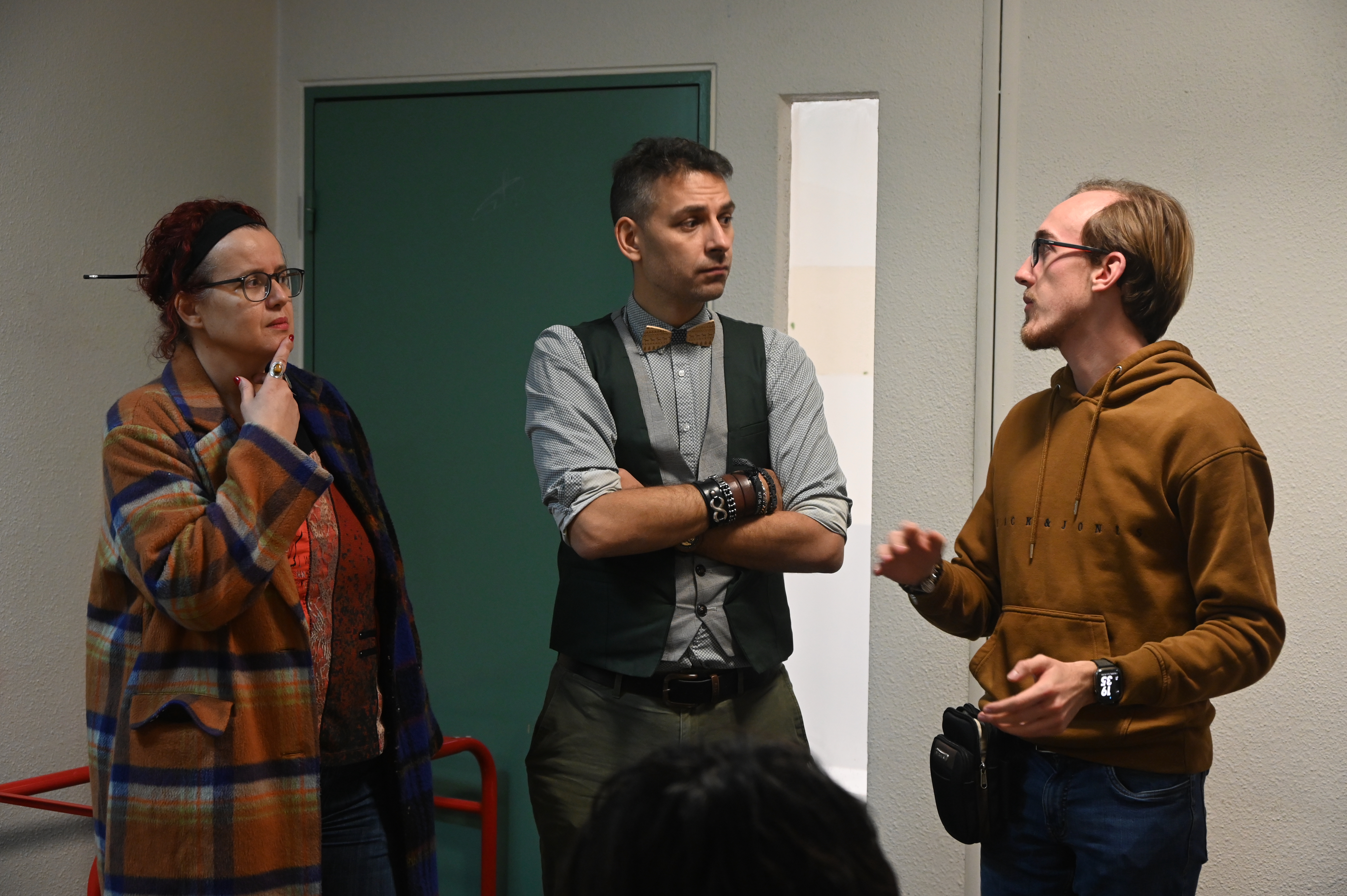 Discussion avec les encadrants de la Nuit de l'Informatique 2024 à l'IUT de Villetaneuse